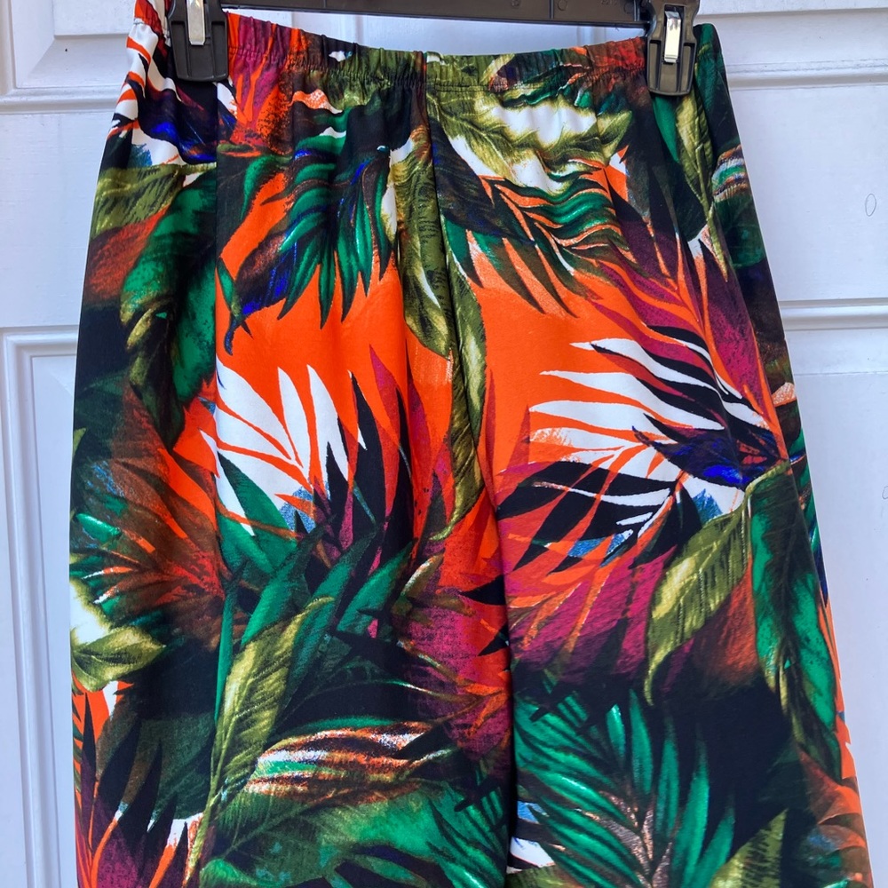 Tropical Palazzo Pants - Picture 6 of 7
